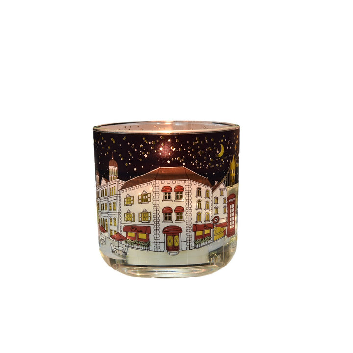 2024 christmas led night sky glass jar scented candle