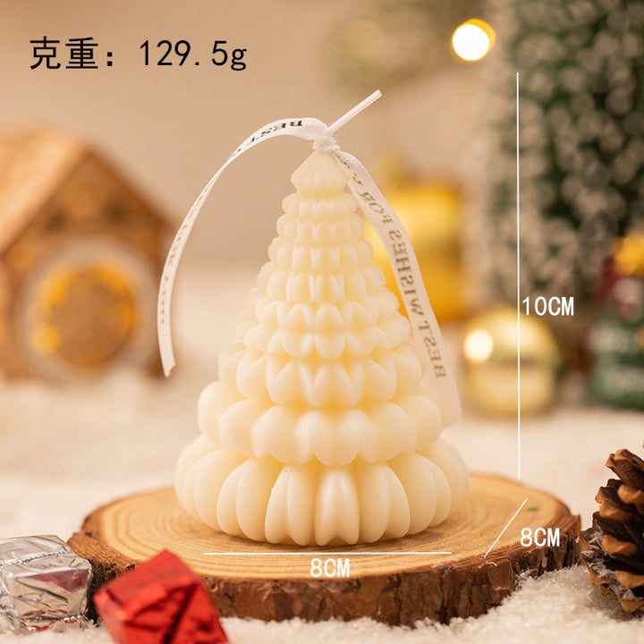 2024 christmas origami style christmas tree scented candle