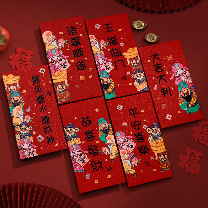 2025 new year red envelopes year of the snake lucky money envelope