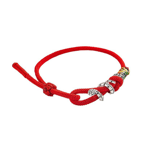 2025 year of snake zodiac lucky red string bracelet