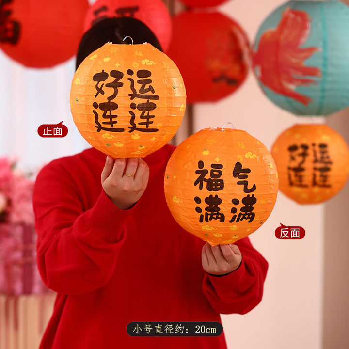 2025-year-of-the-snake-foldable-fortune-paper-lantern-hanging-decoration-06