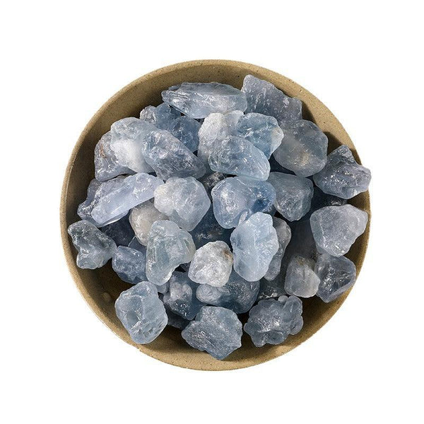 blue quartz crystal raw healing stone aromatherapy incense stone