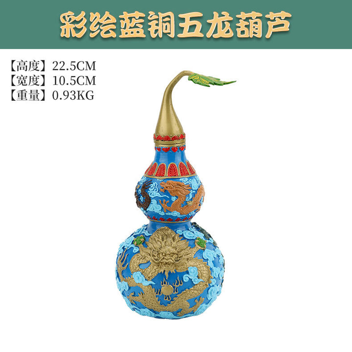 brass-painted-five-dragon-gourd-talisman-ornament-08