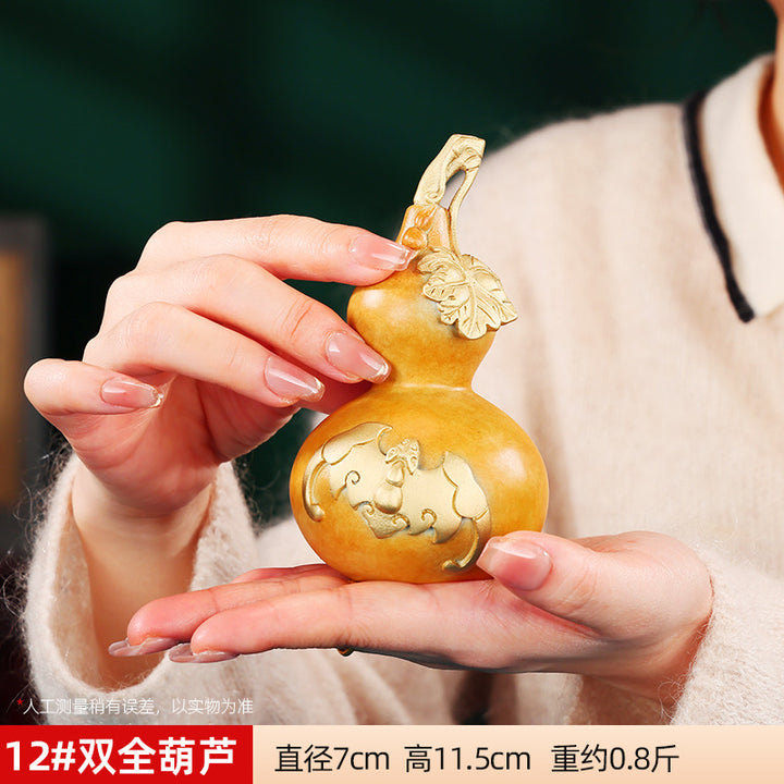 carved-brass-yellow-gourd-feng-shui-ornament-for-protection-and-peace-05