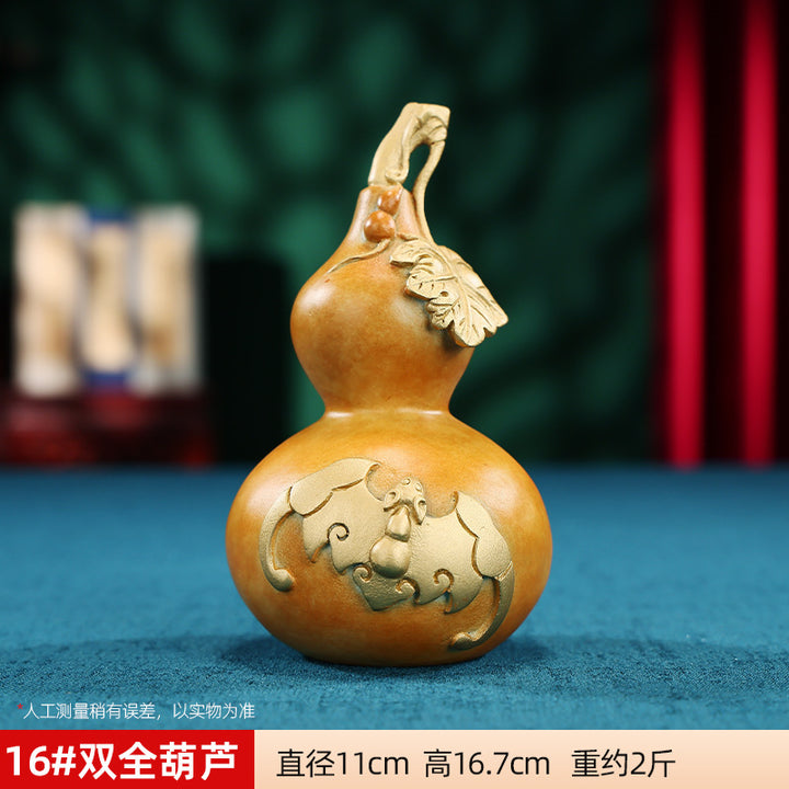 carved-brass-yellow-gourd-feng-shui-ornament-for-protection-and-peace-06