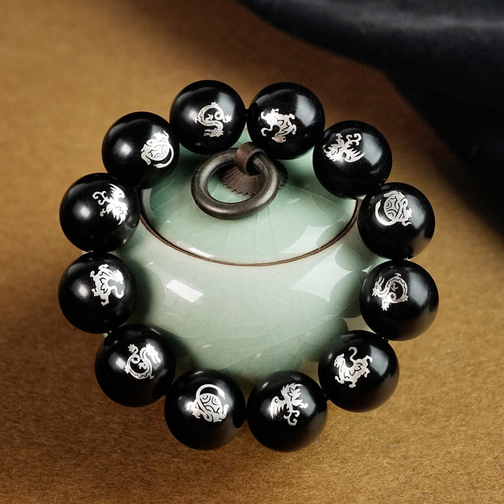 chinese-mythology-four-divine-beasts-silver-inlaid-wooden-bead-bracelet-01