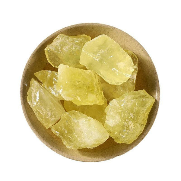 citrine crystal raw stone aromatherapy incense stone