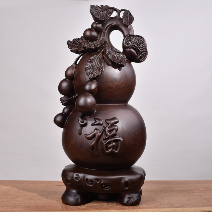 ebony-and-rosewood-carved-fu-lu-gourd-feng-shui-home-decor-01