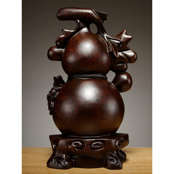 ebony-and-rosewood-carved-fu-lu-gourd-feng-shui-home-decor-05