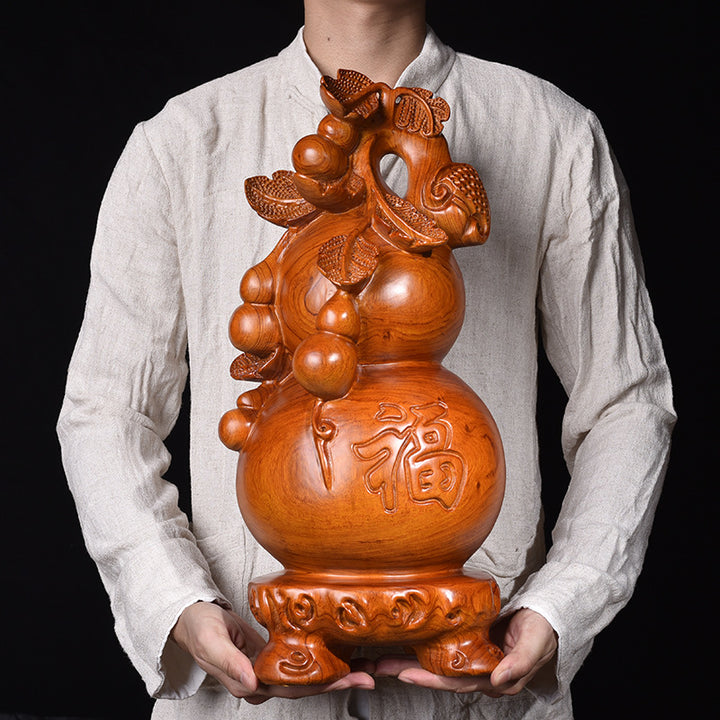 ebony-and-rosewood-carved-fu-lu-gourd-feng-shui-home-decor-08