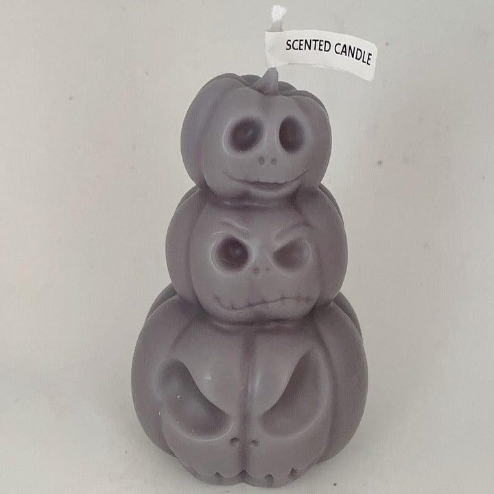 halloween three tiers grey ghost pumpkins aromatherapy scented candles