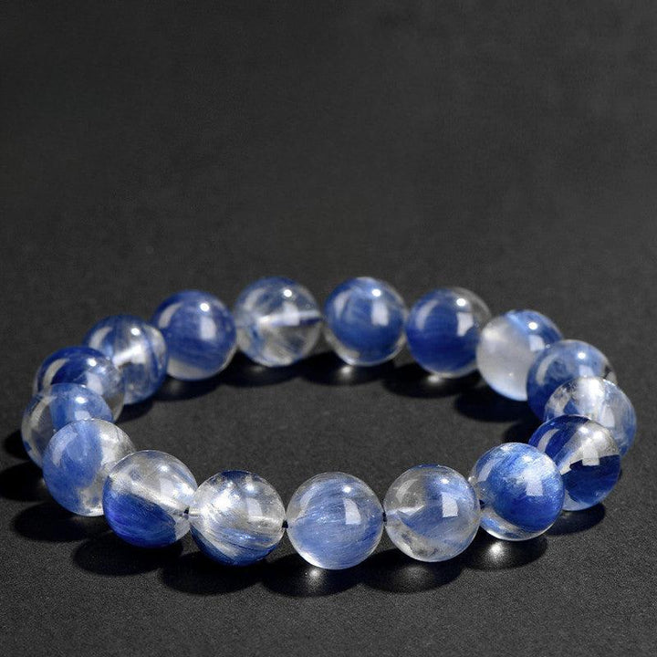 jadeized material blue sodalite bead bracelet