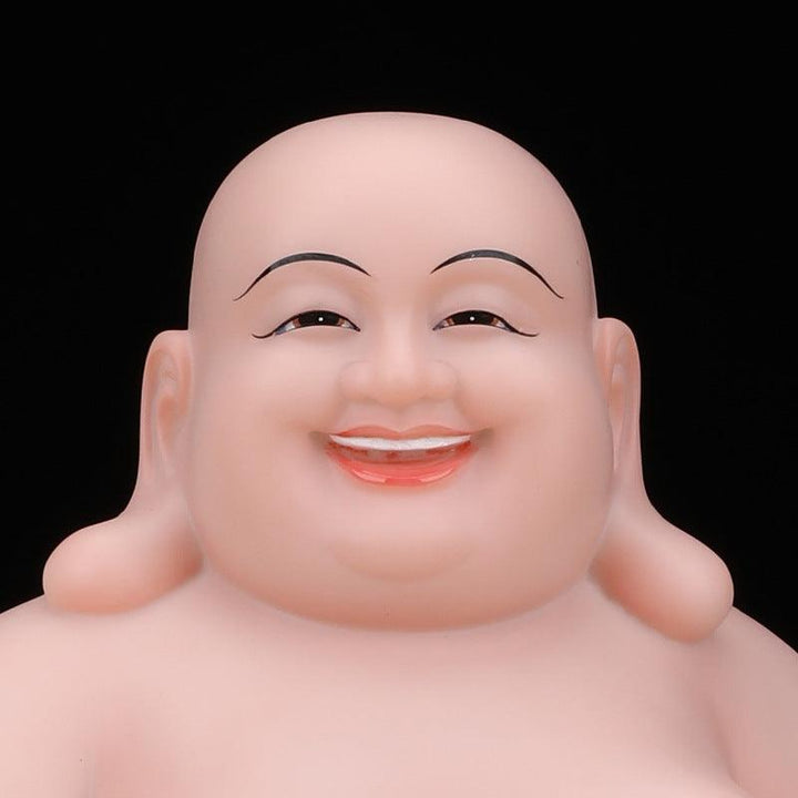 details of laughing happy buddha ornament maitreya buddha statue