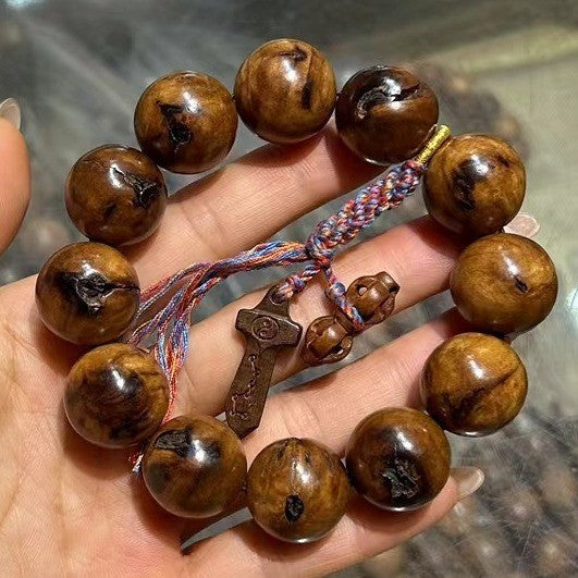 lightning-struck-wood-strong-energy-fu-lu-carved-bead-bracelet-12