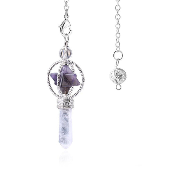 merkaba six mansion pendant spirit pendulum pendant rotating