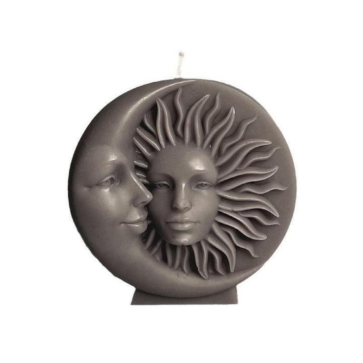 mythical goddess sun moon face aromatherapy scented candles