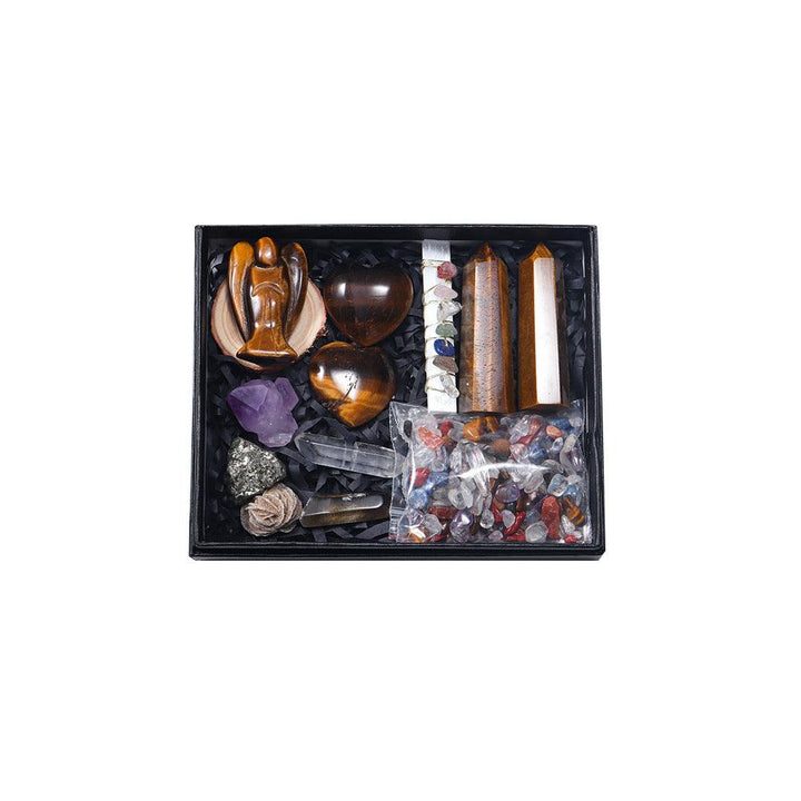 natural crystal gift box set witch divination kit