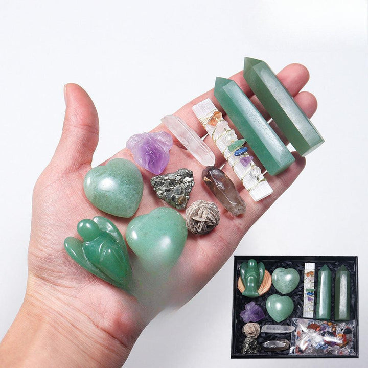 aventurine crystal gift box set witch divination kit