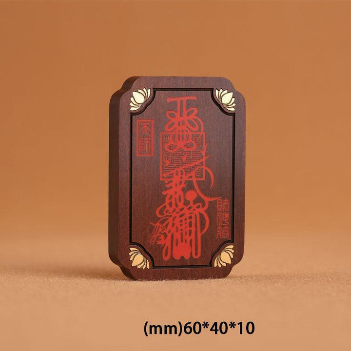 size of raw cinnabar taoist motifs pendant chinese feng shui necklace