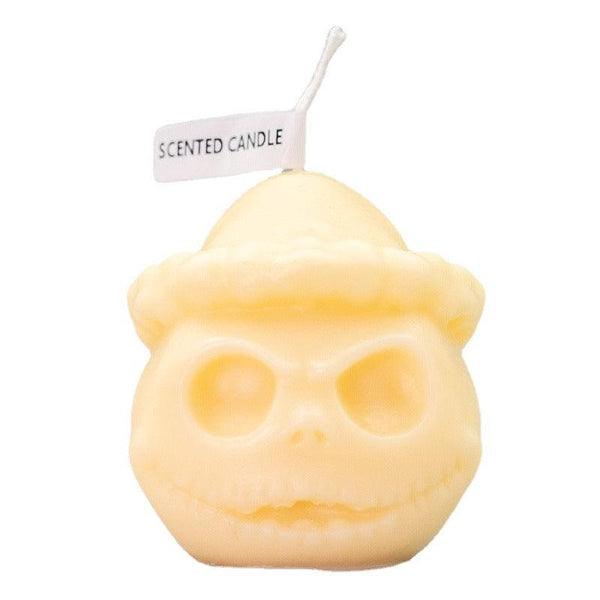 skeleton pumpkin head halloween aromatherapy  scented candles