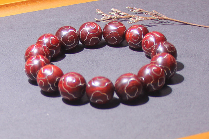 taoist-auspicious-cloud-silver-wooden-bead-blessing-bracelet-07