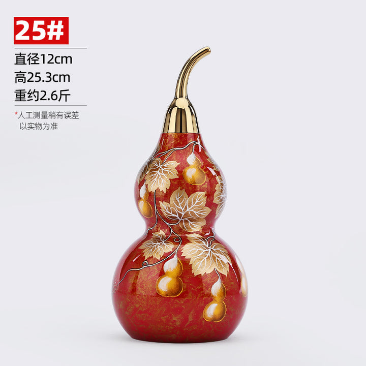 taoist-five-blessings-painted-copper-hu-lu-decor-ornament-07