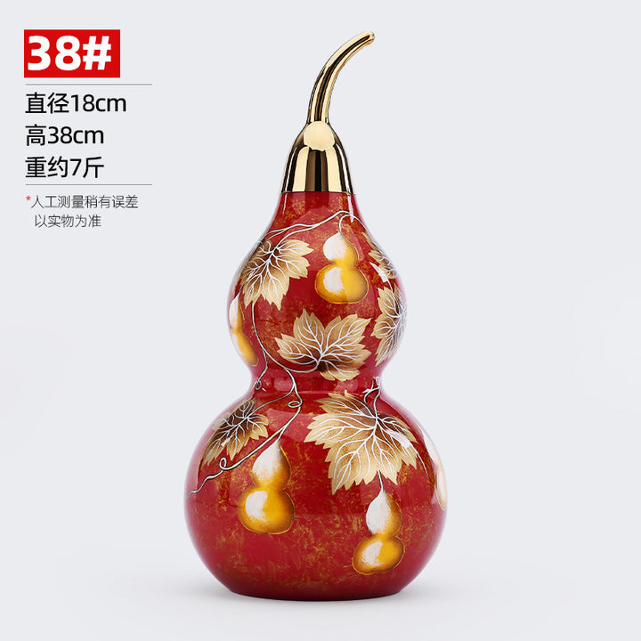 taoist-five-blessings-painted-copper-hu-lu-decor-ornament-08