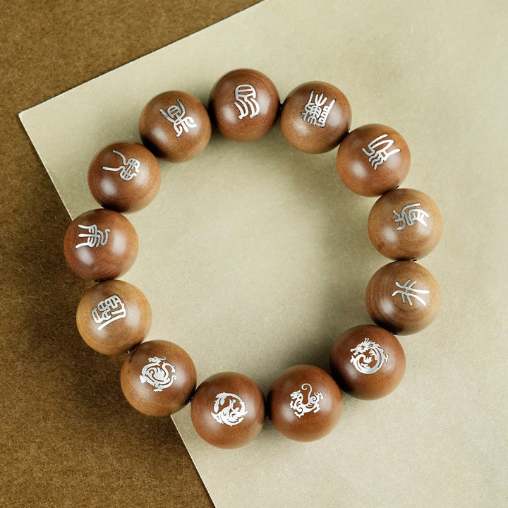 taoist-nine-character-mantra-protection-wooden-bead-bracelet-with-silver-inlay-14