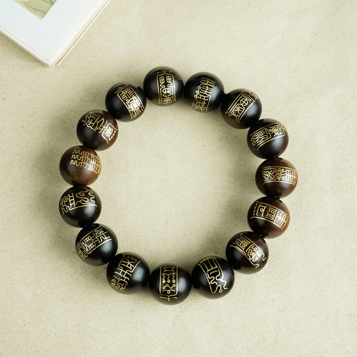 taoist-talismans-symbols-fifteen-fu-wooden-beads-bracelet-with-gold-inlay-01