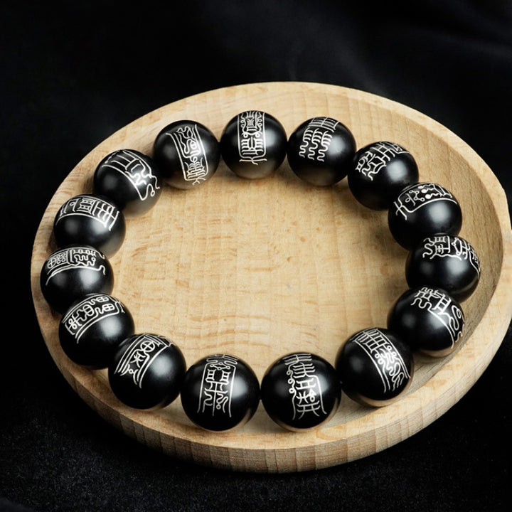 taoist-talismans-symbols-fifteen-fu-wooden-beads-bracelet-with-silver-inlay-09