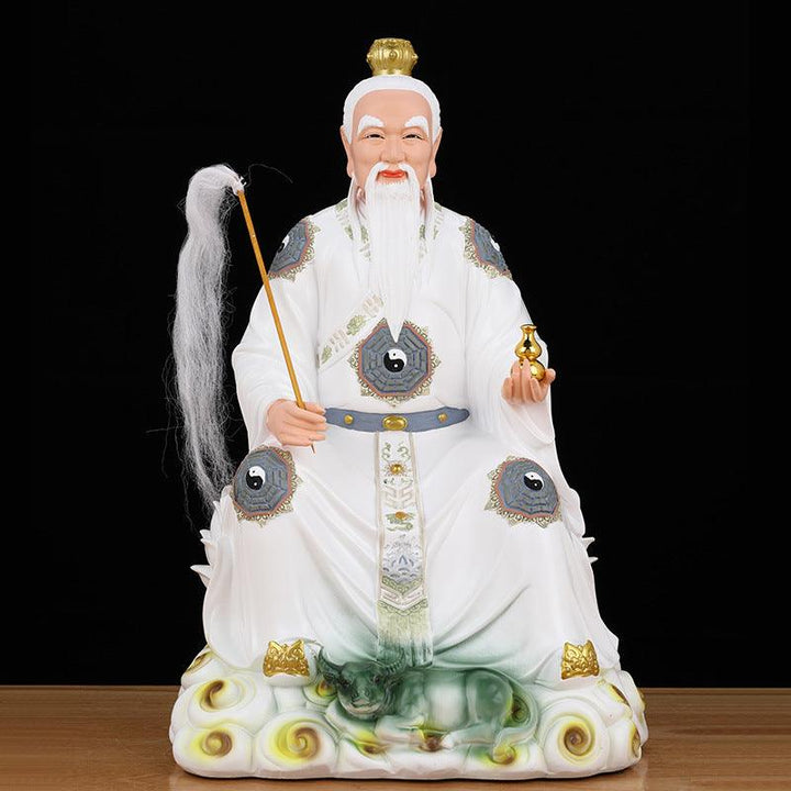 taoist the three pristine ones ancestor god ornament on the table