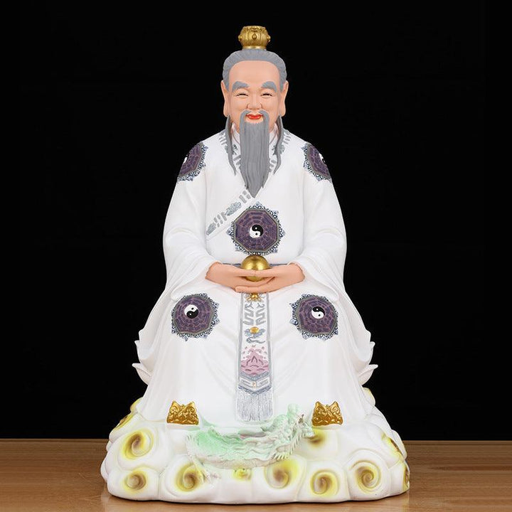 taoist the three pristine ones ancestor god ornament on the table