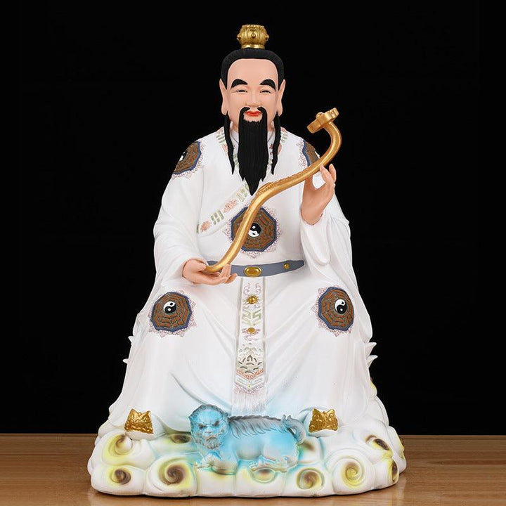 taoist the three pristine ones ancestor god ornament on the table