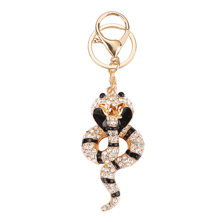 year-of-the-snake-keychain-with-diamond-blessing-and-luck-pendant